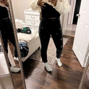 Abercrombie Floral jeans